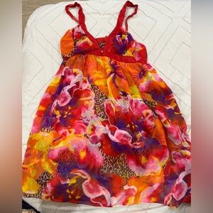 Victoria's Secret Colorful Floral Dress